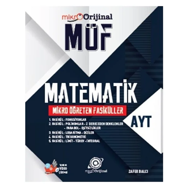 Orijinal Yayınları Ayt Matematik Möf Mikro Öğreten Fasiküller - Görsel 2