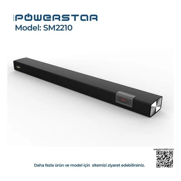 Powerstar Sm-2210 Bluetooth Hoparlör - Görsel 2