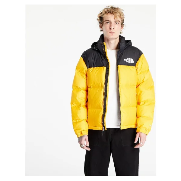 The North Face 1996 Retro Nuptse NF0A3C8DZU31 Kaz Tüyü Sarı Erkek Şişme Mont - Görsel 5