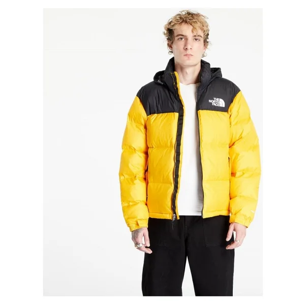 The North Face 1996 Retro Nuptse NF0A3C8DZU31 Kaz Tüyü Sarı Erkek Şişme Mont - Görsel 6