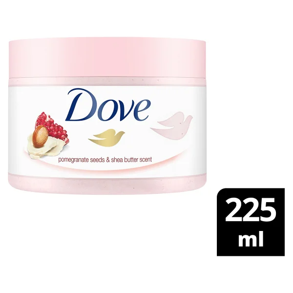 Dove Nar Çekirdeği Ve Shea Yağı Vücut Peeling 225 Ml - Görsel 2