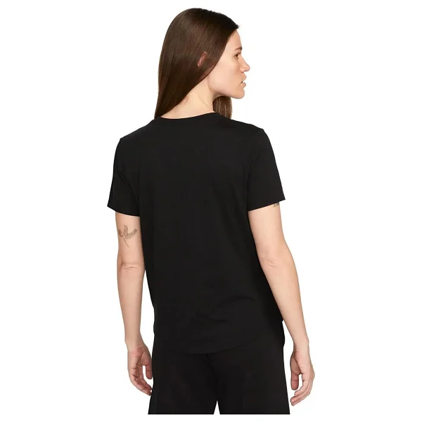 Nike Sportswear Essential Dx7906-010 Siyah Kısa Kollu Bisiklet Yaka Kadın Tişört - Görsel 3