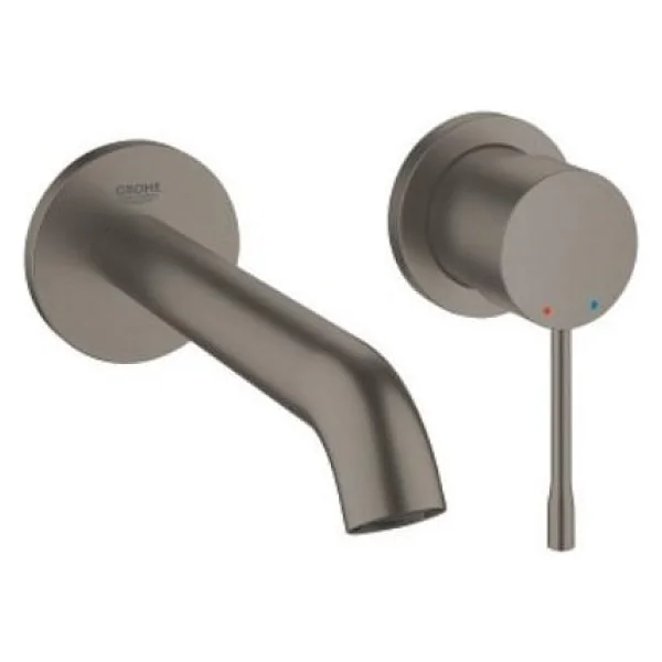 Grohe Essence M 29192AL1 Brushed Hard Graphite İki Delikli Lavabo Bataryası