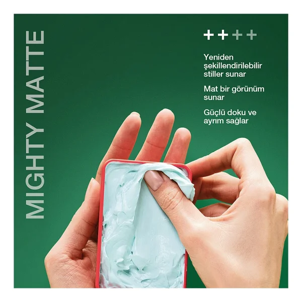 Osis 4 Mighty Matte Güçlü Tutucu 85 Ml Mat Wax - Görsel 2