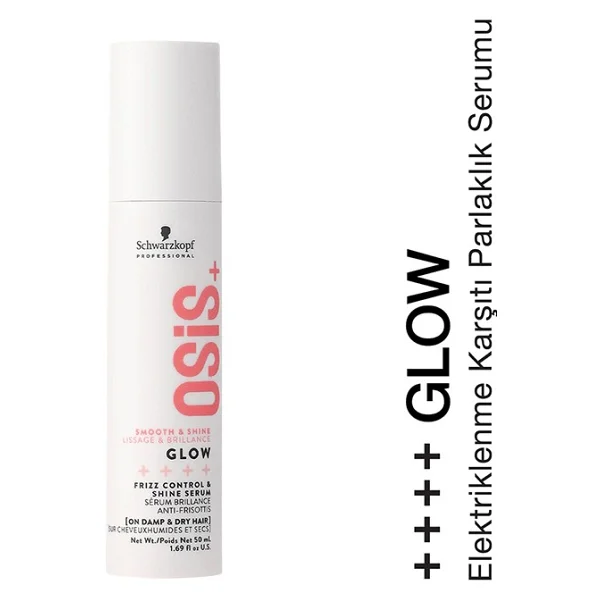 Osis Glow Elektriklenme Karşıtı Parlaklık Veren 50 Ml Saç Serumu - Görsel 9