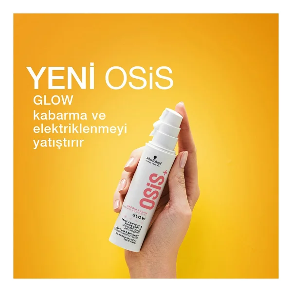 Osis Glow Elektriklenme Karşıtı Parlaklık Veren 50 Ml Saç Serumu - Görsel 2