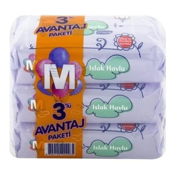 Migros Islak Havlu 3 X 72'li - Görsel 2