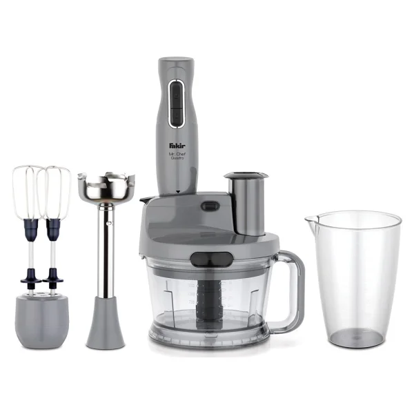 Fakir Mr.Chef Quadro Kırmızı 1000 W Blender Seti - Görsel 9