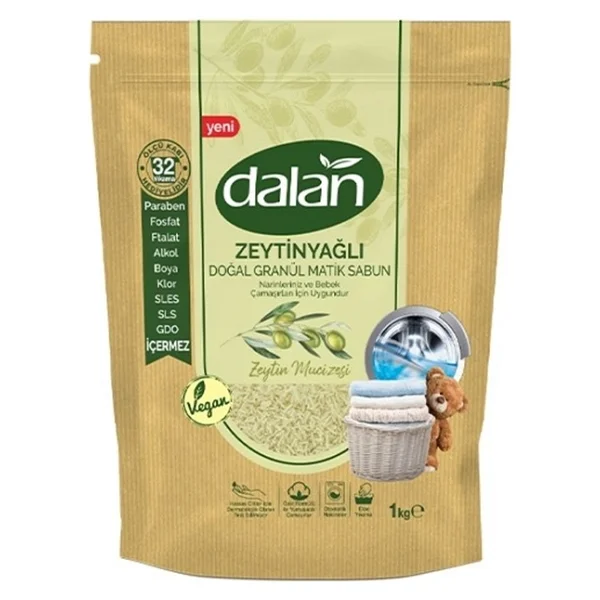 Dalan Zeytinyağlı Doğal Granül Sabun 1000 Gr 12 Adet - Görsel 2