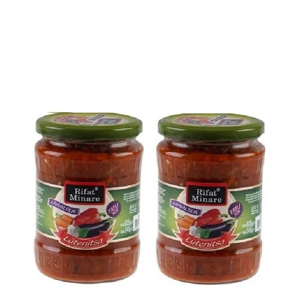Rifat Minare Lütenitsa Kahvaltılık Sos Tatlı 540 gr x 2'li - Görsel 2