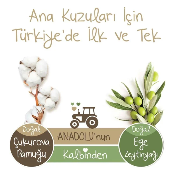 Baby Turco Doğadan 7 Numara Xx Large 16'lı Bebek Bezi - Görsel 5