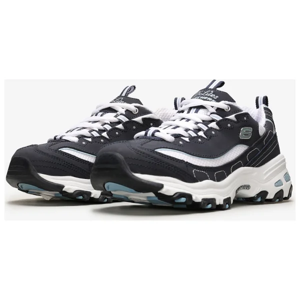 Skechers D'lites Biggest Fan 11930 Nvw Lacivert Kadın Spor Ayakkabı - Görsel 3