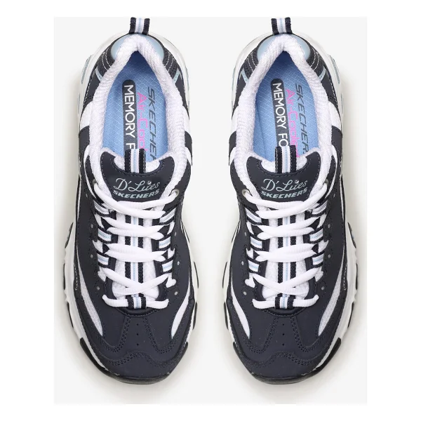 Skechers D'lites Biggest Fan 11930 Nvw Lacivert Kadın Spor Ayakkabı - Görsel 6