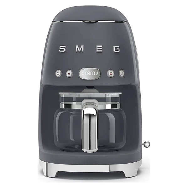 Smeg Dcf02greu Retro Gri Filtre Kahve Makinesi - Görsel 7