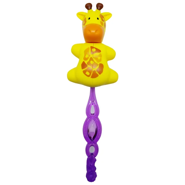 R.O.C.S. Kids 3-7 Yaş Diş Fırçası + Flipper Hijyenik Saklama Kabı Seti Zürafa Figürlü - Görsel 3