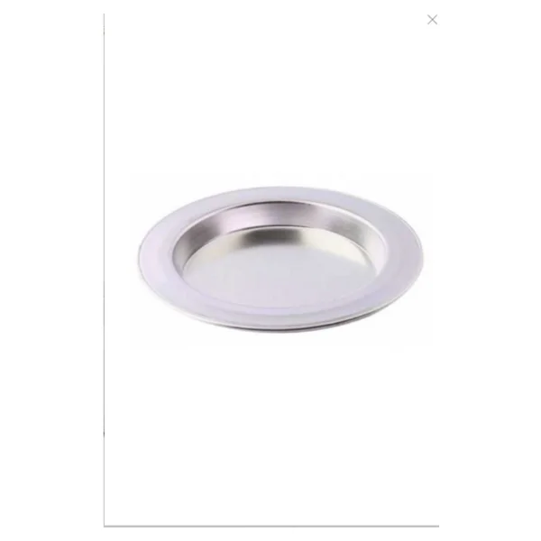 Yalçın Gerçek Alüminyum Künefe Tabağı 12 Cm ( 4 Adet ) Porsiyonluk - Görsel 4
