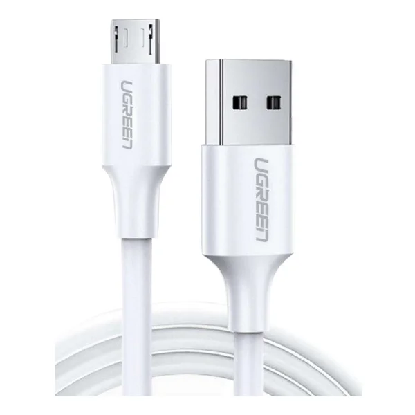 Ugreen Micro USB Data Ve Şarj Kablosu Beyaz 1 M - Görsel 6