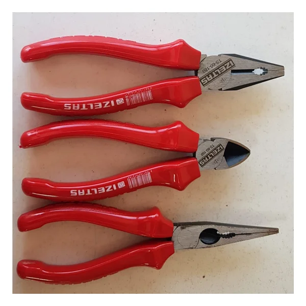 İzeltaş Pense 180 Mm Yankeski 160 Mm Kargaburun 160 Mm - Görsel 2