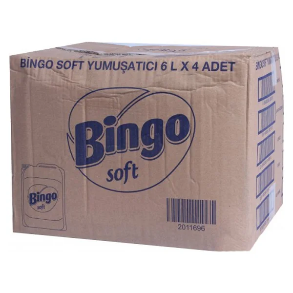 Bingo Soft Gülpembe Yumuşatıcı 50 Yıkama 5 Lt 4'lü - Görsel 2