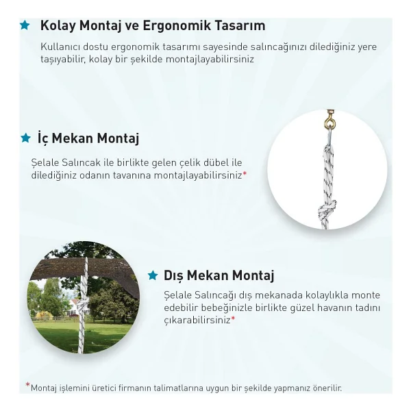Holmen Şelale Salıncak - Görsel 5