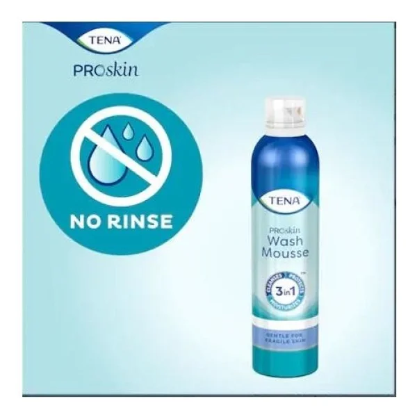 Tena Proskin Durulanmayan 400 Ml 3 Adet Vücut Temizleme Köpüğü - Görsel 3