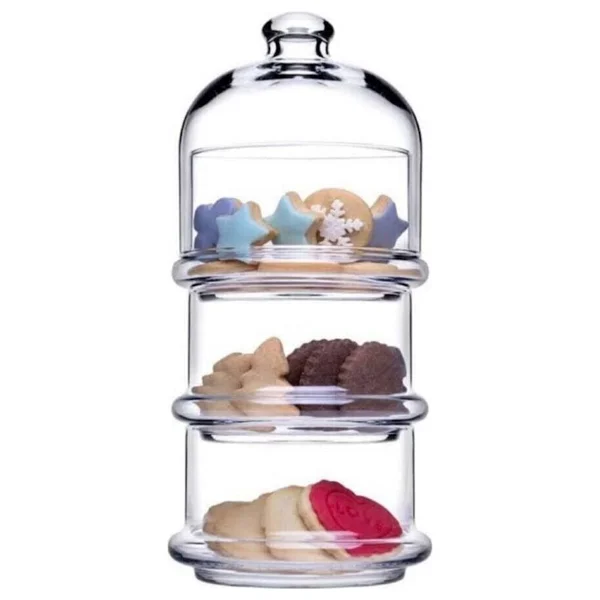 Paşabahçe Villa Patisserie 96815 3 Katlı Kurabiyelik - Görsel 2