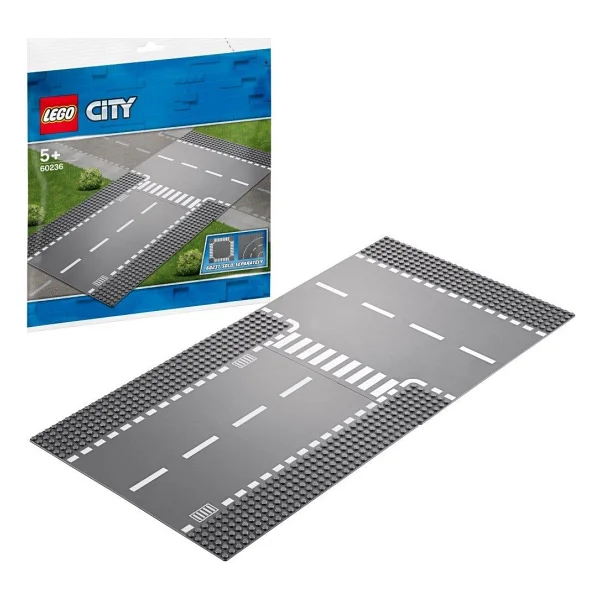 Lego 60236 City Supplementary Düz Ve T Kavşak - Görsel 2