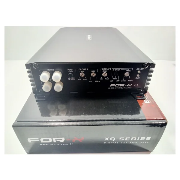 For-X Xq-300.4d 4x800 W 4 Kanal Oto Amplifikatör - Görsel 2