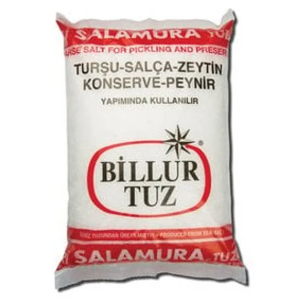 Billur Tuz Salamura Tuzu 3 Kg X 5 - Görsel 2