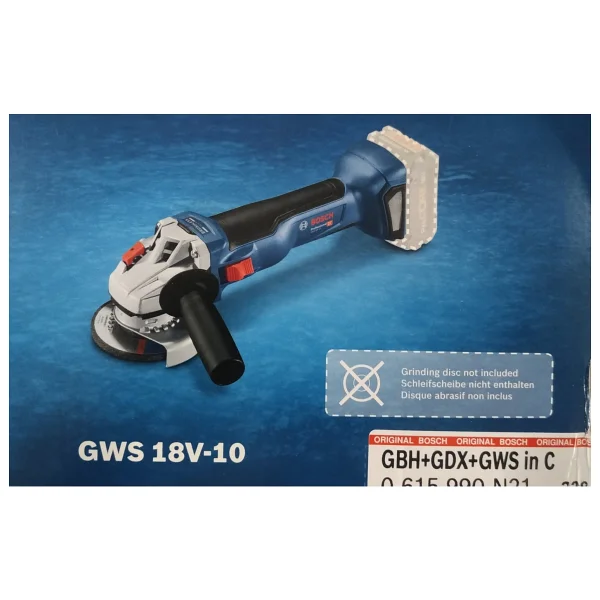 Bosch Gbh 18v-26 Kırıcı Delici + Gdx 18v-200 Somun Sıkma + Gws 18v-10 Taşlama 2 X 5 Ah Üçlü Set - Görsel 2