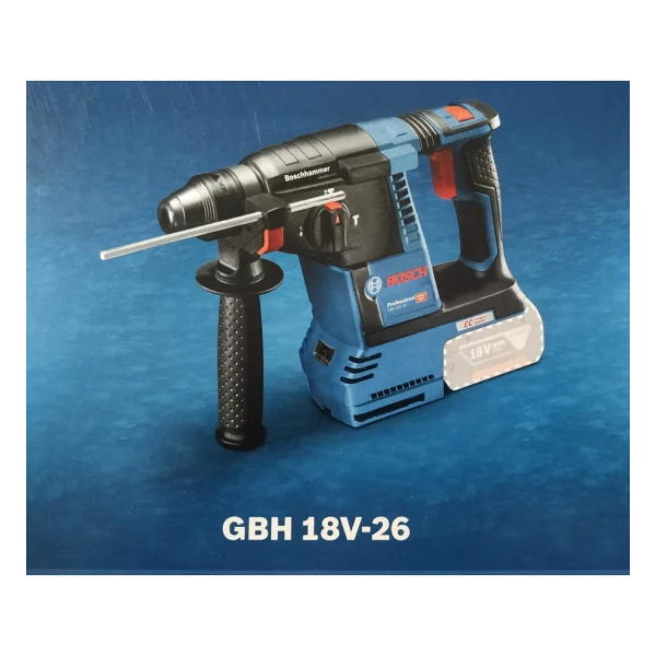 Bosch Gbh 18v-26 Kırıcı Delici + Gdx 18v-200 Somun Sıkma + Gws 18v-10 Taşlama 2 X 5 Ah Üçlü Set - Görsel 4