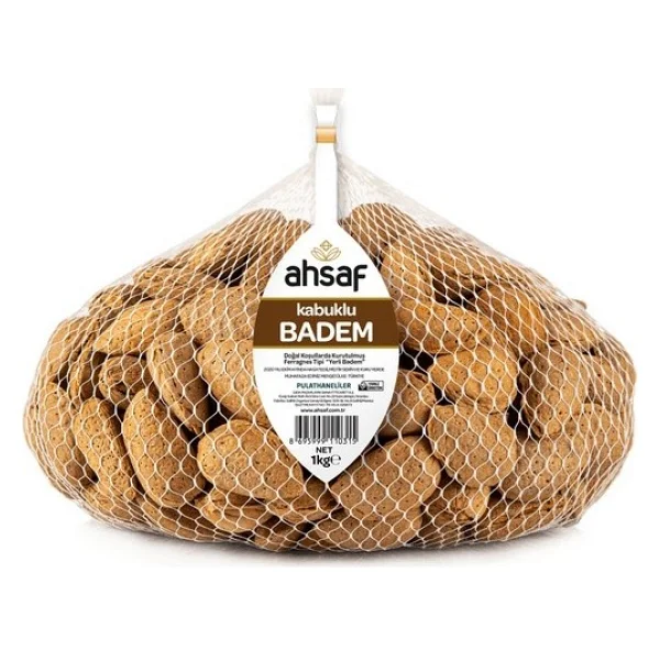Ahsaf 1 Kg Kabuklu Badem - Görsel 2