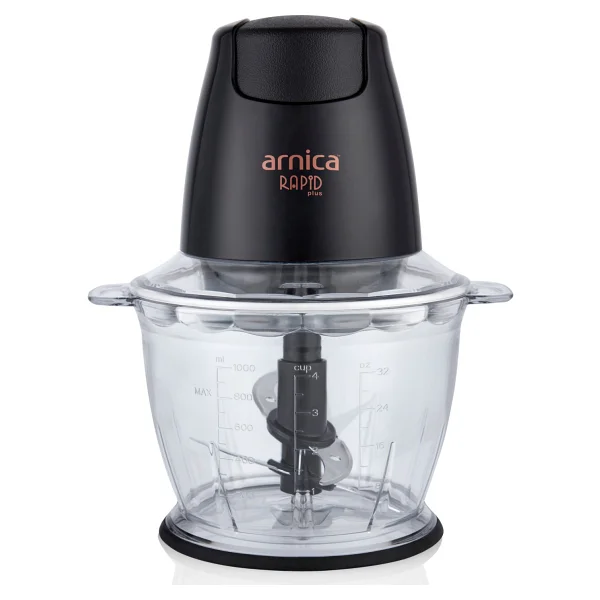 Arnica Rapid Plus Siyah Gh21134 Mini 500 W Doğrayıcı - Görsel 2