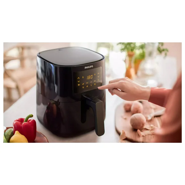 Philips Airfryer L, Yağsız, Sıcak Hava Fritözü + Ekmek Kızartma Makinesi Hediyeli - Görsel 4