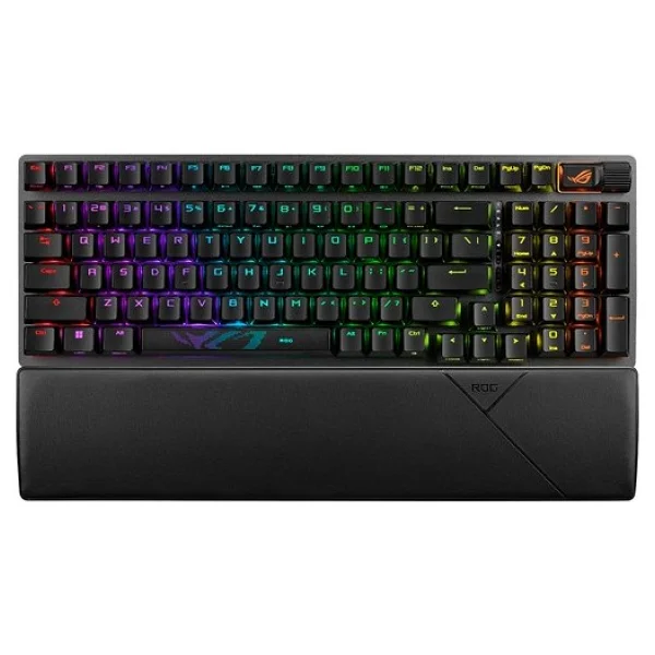 Asus Rog Strix Scope Iı 96 Wireless Siyah RGB Nx Snow Switch Kablolu/Kablosuz Mekanik Oyuncu Klavyesi - Görsel 2