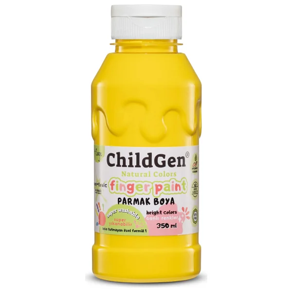 Childgen Süper Yıkanabilir 350 Ml Parmak Boya - Görsel 8