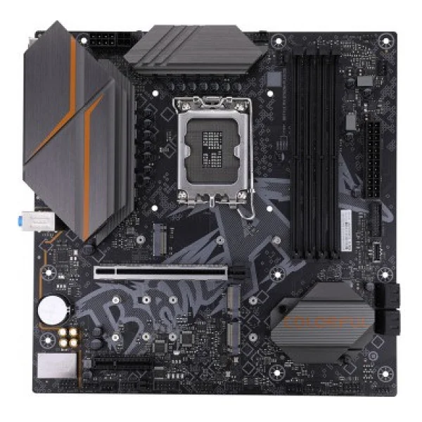 Colorful Battle-Ax B760m-Plus V20 Intel Lga1700 DDR5 Micro Atx Anakart - Görsel 4
