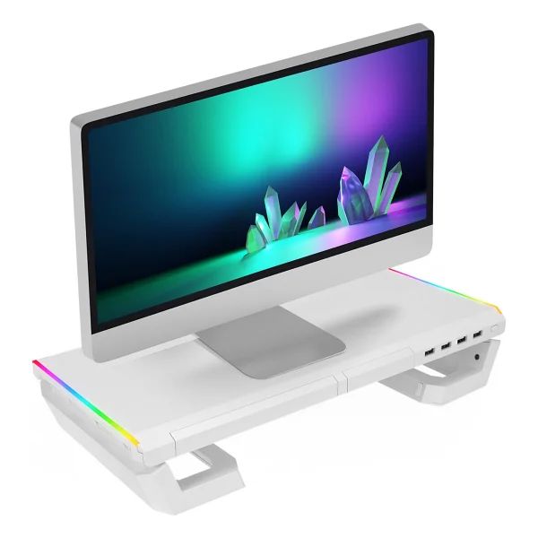 Everest St1 RGB Katlanabilir Yükseklik Ayarlı Monitör Standı - Görsel 6