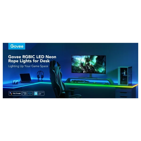 Govee Rgbıc H61c3 3 M Neon Şerit LED - Görsel 2