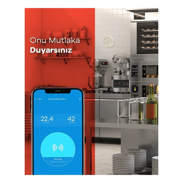 Fonri Wi-Fi Akıllı İç Ortam Siren - Görsel 4