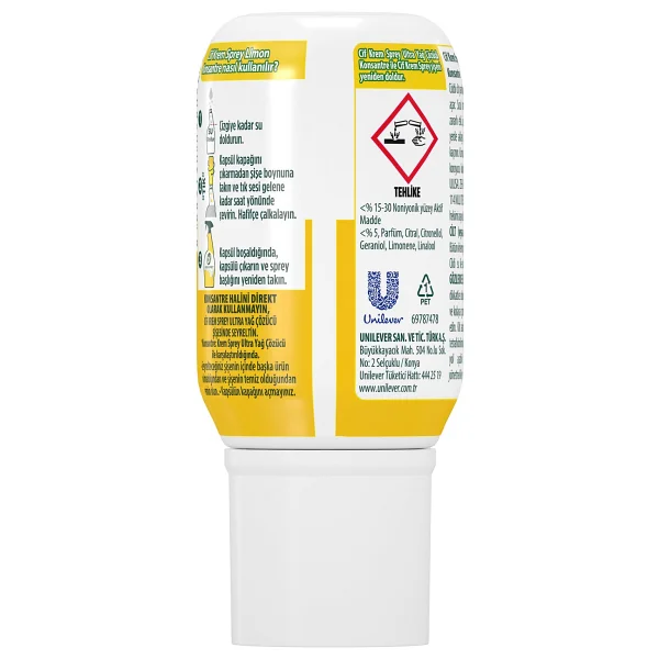 Cif Limon Ultra Yağ Çözücü Konsantre Serum 70 Ml - Görsel 10
