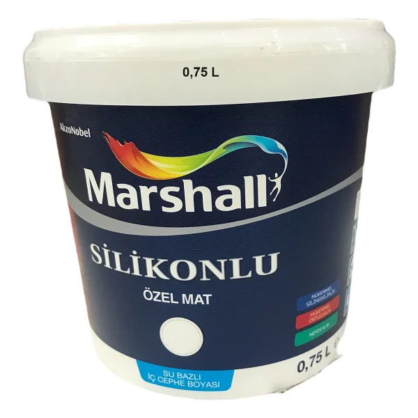 Marshall Su Bazlı Amerikan Panel Kapı Boyası Kokusuz 0,75 Lt - 0.75 - Zeytin Dalı - Görsel 5