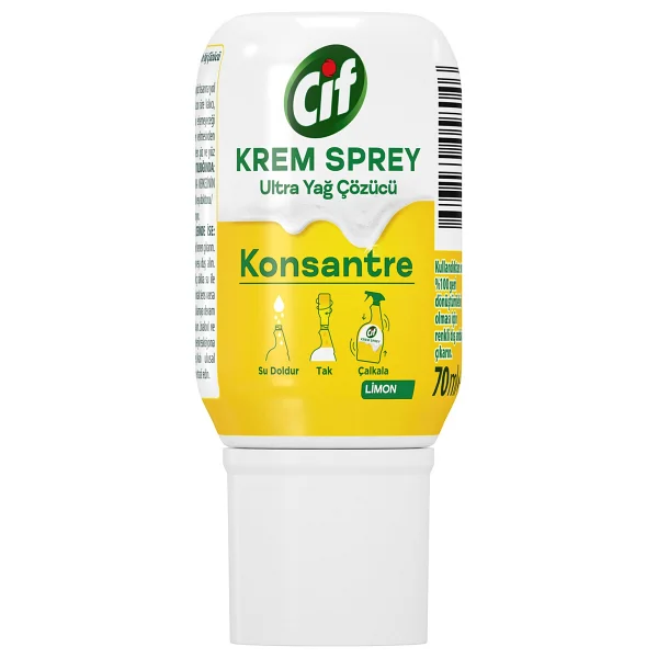 Cif Limon Ultra Yağ Çözücü Konsantre Serum 70 Ml - Görsel 2