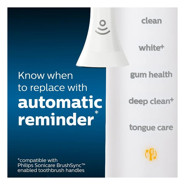 Philips Sonicare G3 Premium Diş Fırçası Başlıkları - 4 Adet - Hx9054/65 - Görsel 3