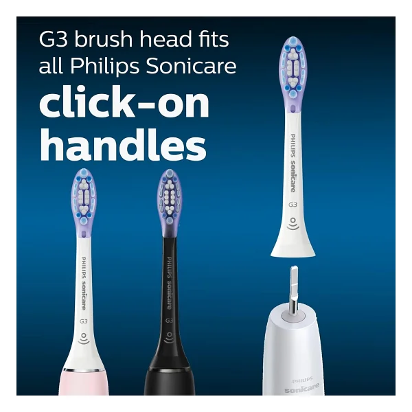 Philips Sonicare G3 Premium Diş Fırçası Başlıkları - 4 Adet - Hx9054/65 - Görsel 4