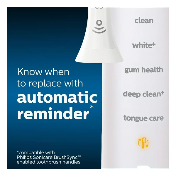 Philips Sonicare W Diamondclean Diş Fırçası Başlıkları - 4 Adet - Hx6064/65 - Görsel 3
