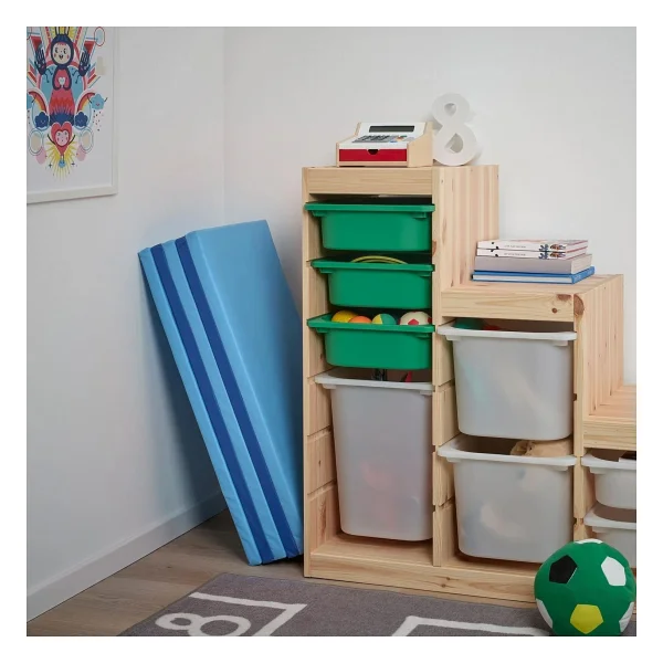 Ikea Çocuk Oyun-Jimnastik Minderi 78x185 Cm Katlanır Aktivite Minderi Mavi Renk - Görsel 3