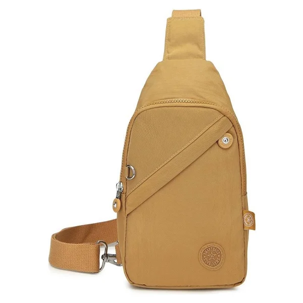 Smart Bags Krinkıl Kumaş Bodybag Postacı Çantası Kadın 1239 - Taba - Görsel 7