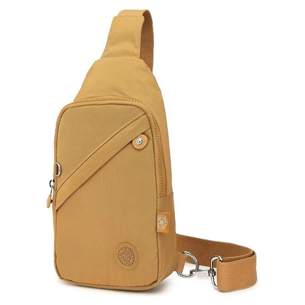 Smart Bags Krinkıl Kumaş Bodybag Postacı Çantası Kadın 1239 - Taba - Görsel 3