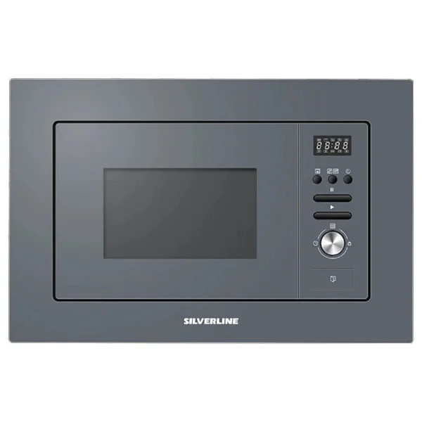 Silverline Mw9018s02 20 Lt Gri Ankastre Mikrodalga Fırın - Görsel 3